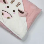 حوله دورپیج کودک مدل کلاه دار طرح گاو - تصویر 10