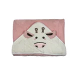 حوله دورپیج کودک مدل کلاه دار طرح گاو - تصویر 5