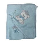 حوله دو تیکه نوزاد طرح خرس - تصویر 2