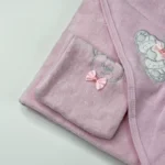 حوله دو تیکه نوزاد طرح خرس - تصویر 5