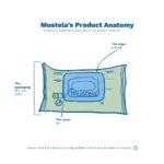 دستمال مرطوب کودک موستلا Mustela بسته 60 عددی - تصویر 3