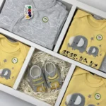 لباس جعبه ای 19 تیکه کوکالو Cocalo طرح فیل سایز 0-3 - تصویر 3