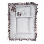 ست دو تیکه چین دار تشک و بالش