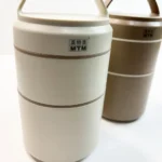 ظرف غذا (لانچ باکس) استیل دو طبقه ام تی ام MTM - تصویر 3