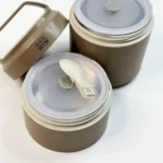 ظرف غذا (لانچ باکس) استیل دو طبقه ام تی ام MTM - تصویر 5