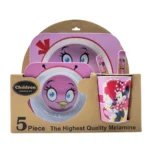 ظرف غذا 5 تیکه ملامین چیلدرن Children