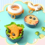 ظرف غذا کودک تدیمی Tedemei حجم 370 میل - تصویر 4