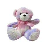 عروسک خرس نشسته آبرنگی 20 سانتی خارجی - تصویر 3