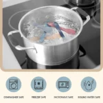 قاشق سیلیکونی نوزاد و کودک تکی - تصویر 5