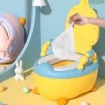 توالت فرنگی (قصری) اموزشی کودک طرح جوجه - تصویر 5