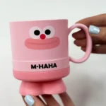 لیوان دسته دار مستر هاها M.Haha حجم 390 میلی لیتر - تصویر 3