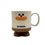 لیوان دسته دار مستر هاها M.Haha حجم 390 میلی لیتر