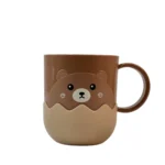 لیوان دسته دار طرح خرس برجسته