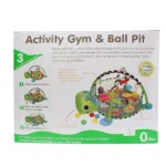 تشک بازی و استخر توپ اکتیویتی جیم Activity Gym طرح لاک پشت