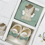 ست جعبه ای 9 تیکه دانالو Danaloo سایز 0-3 طرح اسب - تصویر 4