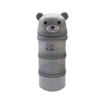 انبار شیر خشک کودک کیدز Kids طرح خرس 3 طبقه