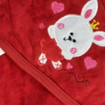 حوله مخمل سپیده Sepideh رنگ قرمز - تصویر 2