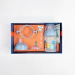 ست شیشه شیر و لیوان سوپاپ دار هارت بی بی HeartBaby با سری اضافه - تصویر 4