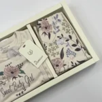 ست جعبه ای 5 تیکه دانالو Danaloo سایز 0-3 طرح گل - تصویر 4