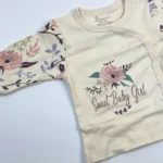 ست جعبه ای 5 تیکه دانالو Danaloo سایز 0-3 طرح گل - تصویر 5