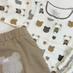 ست جعبه ای 5 تیکه دانالو Danaloo سایز 6-3 طرح گل - تصویر 6