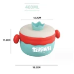 ظرف غذا (لانچ باکس) تدیمی Tedemeiحجم 400 میلی لیتر - تصویر 3