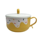 ظرف غذا استیل طرح لیوان - تصویر 3