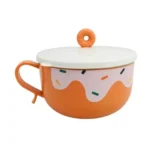 ظرف غذا استیل طرح لیوان