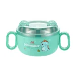 ظرف غذا (لانچ باکس) طرح دایناسور و خرگوش حجم 240 میلی لیتر