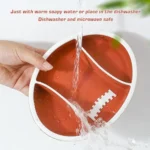 ظرف سیلیکونی با قاشق و چنگال طرح توپ - تصویر 6