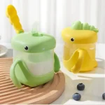 لیوان نی دار دایناسور Dinosaur حجم 300 میلی لیتر - تصویر 5