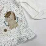 ست جعبه ای 9 تیکه دانالو Danaloo سایز 0-3 طرح اسب - تصویر 7