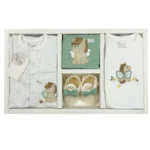 ست جعبه ای 9 تیکه دانالو Danaloo سایز 0-3 طرح اسب