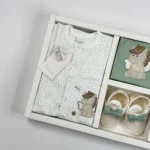 ست جعبه ای 9 تیکه دانالو Danaloo سایز 0-3 طرح اسب - تصویر 5