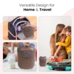 انبار شیر خشک نوزاد طرح خرس 250 میل قاشق دار - تصویر 8