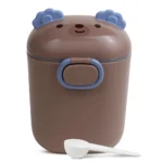 انبار شیر خشک نوزاد طرح خرس 250 میل قاشق دار