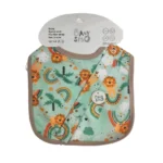 پیشبند و بند پستانک نوزاد بیبی سیسو baby siso طرح دار - تصویر 3