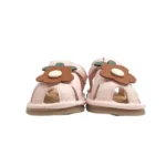 صندل جلو بسته لاکی Lucky Kids طرح گل صورتی - تصویر 3