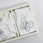 ست جعبه ای 5 تیکه دانالو Danaloo سایز 3-6 طرح پروانه - تصویر 3