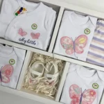 لباس جعبه ای 19 تیکه کوکالو Cocalo طرح پروانه سایز 0-3 - تصویر 2