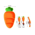 ظرف غذا کودک لیتل وان Little One طرح هویج مجموعه 5 عددی - تصویر 2
