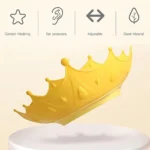 کلاه حمام لبه دار کودک طرح تاج - تصویر 3
