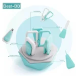 ست مانیکور نوزاد بست بی بی best baby مدل الماسی - تصویر 3