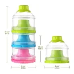 انبار شیر خشک نوزاد 3 طبقه حجم 300 گرم - تصویر 4