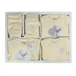 ست جعبه ای 19 تیکه دانالو Danaloo سایز 0-3 طرح قلب