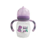 شیشه شیر دسته دار طرح دایناسور 150 میلی لیتر