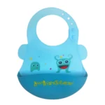 پیش بند تمام سیلیکونی بیب طرح دار - تصویر 2