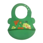 پیش بند تمام سیلیکونی بیب طرح دار