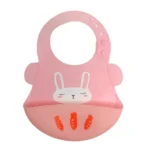 پیش بند تمام سیلیکونی بیب طرح دار - تصویر 3