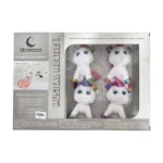 آویز تخت موزیکال نوزاد بی بی مون BBmoon طرح سگ و اسب تک شاخ